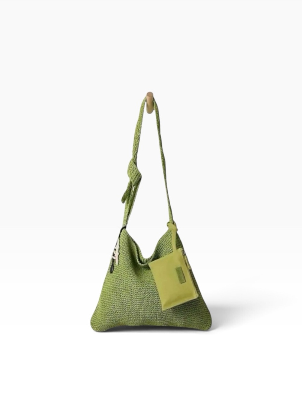 NWT Free People Coastal Crush Straw Tote $98 - Picture 2 of 3